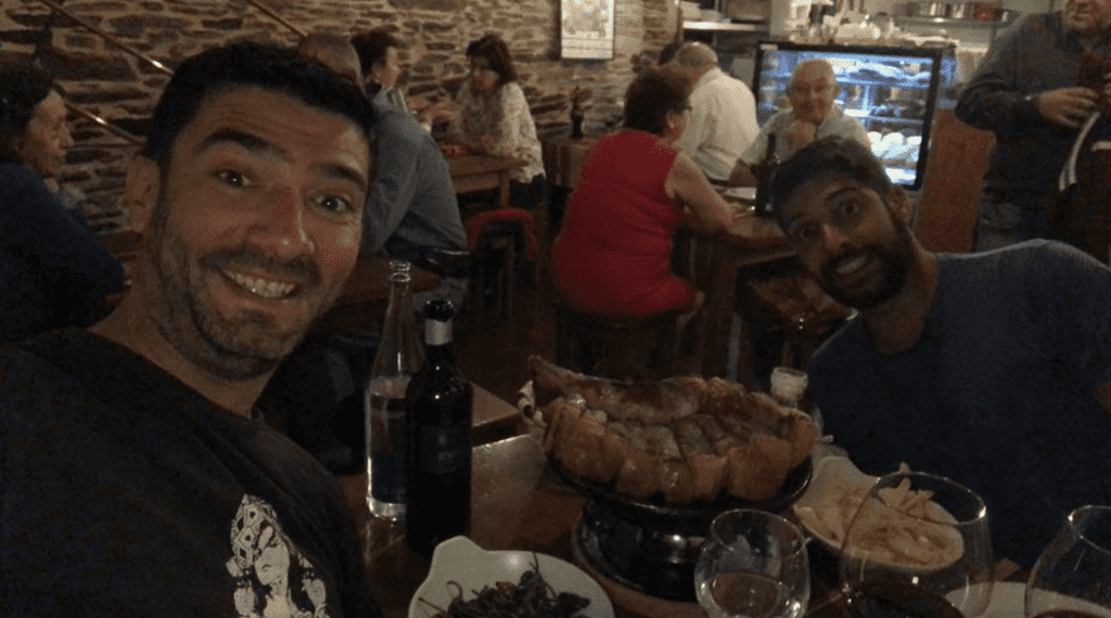 Pedazo de chuletón de 2kg en Lugo